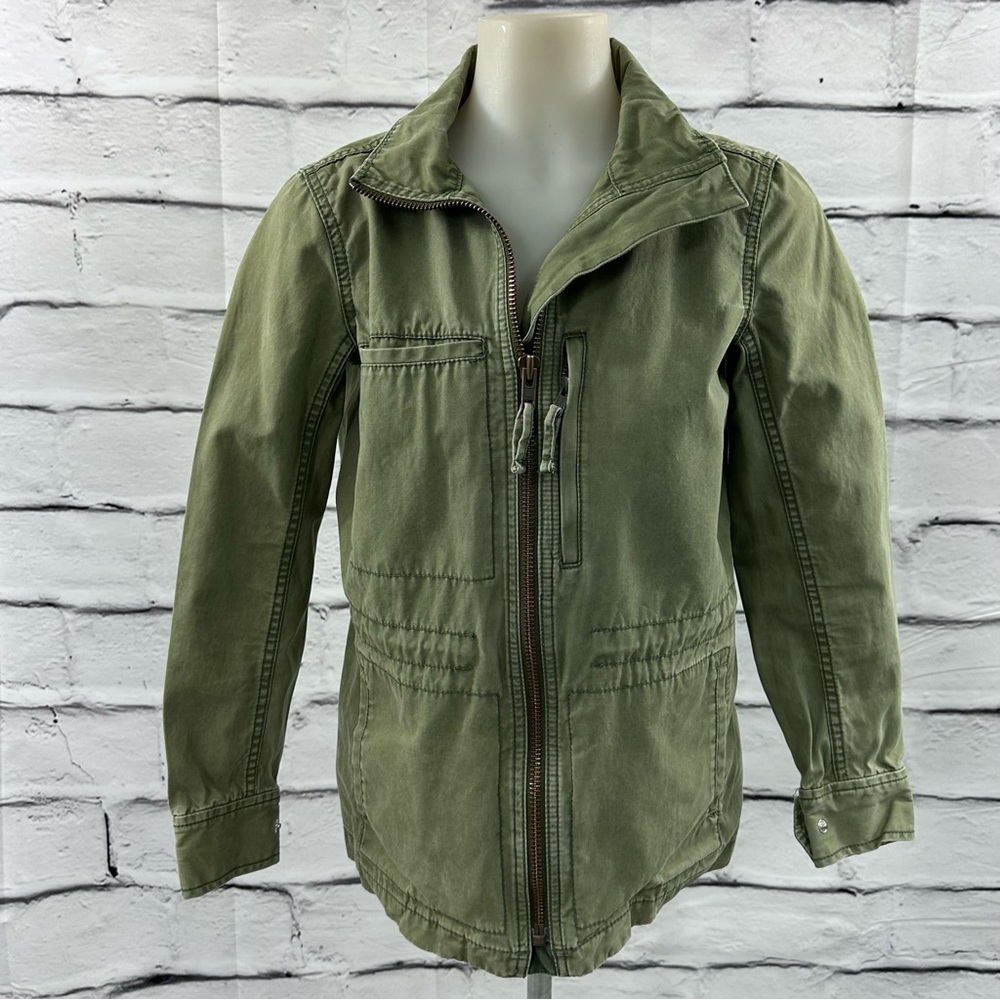 MADEWELL Fleet Jacket Military Army Green Utility Size XS Full Zip - Picture 14 of 15